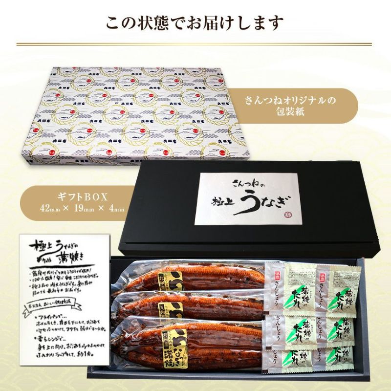 youさま専用 九州産蒲焼き 3kg 九州産うなぎ蒲焼 60g×4袋(L7499)【サクワ】【直送】 | うなぎ