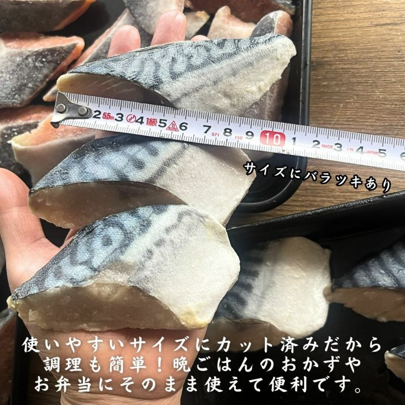 訳あり 骨とりさば切身 約1kg (1切約40g) 無塩 骨取り 鯖 サバ